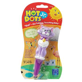 Kat The Talking Teaching Kitty Pen For Hot Dots Jr By Educational Insights