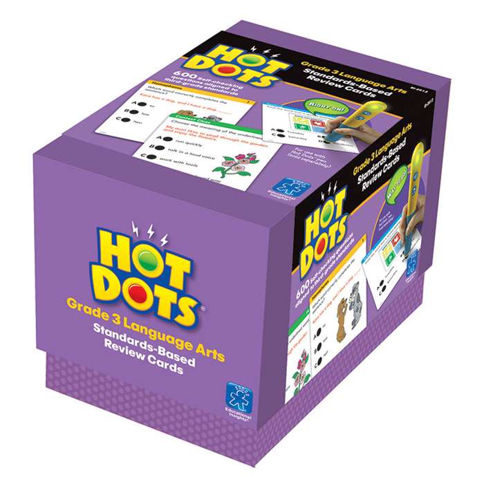 Hot Dots Standards Based Language Arts 3 By Educational Insights