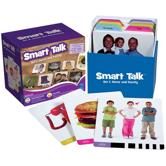 Smart Talk Card Set 1 Home & Family By Educational Insights