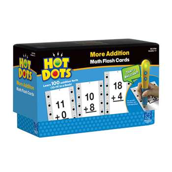 Hot Dots More Addition Facts 10-19 By Educational Insights