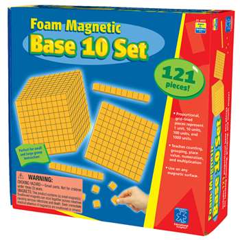 Foam Magnetic Base 10 Set By Educational Insights