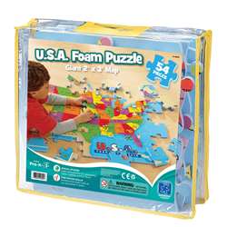 Usa Foam Map Puzzle By Educational Insights