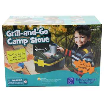 Lets Pretend Grill & Go Camp Stove By Educational Insights