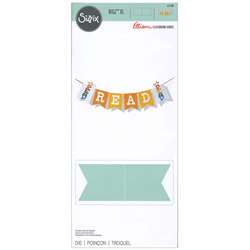 Big Dies Xl Ribbon Banner, ELLA11158