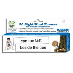 50 Sight Word Phrases For Transitional Readers, ELP133027