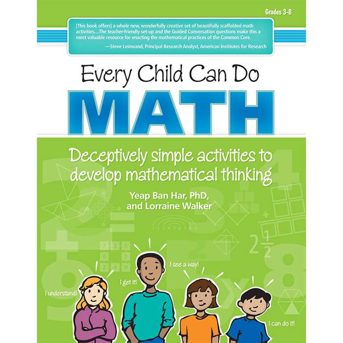 Every Child Can Do Math Deceptive Simple Activities To Develop Math By Essential Learning Products