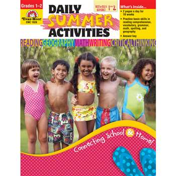 Daily Summer Activities 1St To 2Nd By Evan-Moor