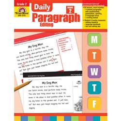 Daily Paragraph Editing Grade 2 By Evan-Moor
