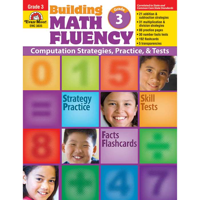 Math Fluency Gd 3 By Evan-Moor