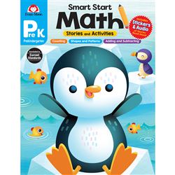 Smart Start Math Grade Prek Stories & Activities, EMC3044