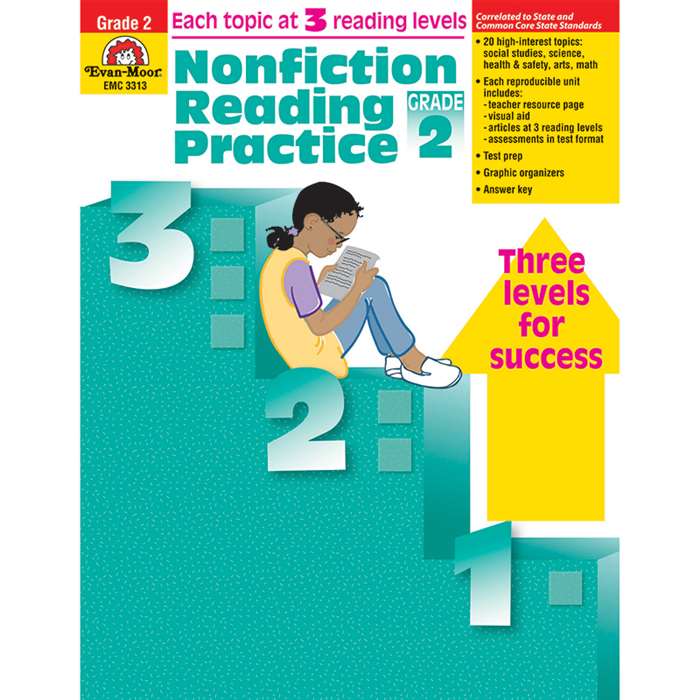 Nonfiction Reading Practice Gr 2 By Evan-Moor