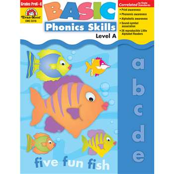 Basic Phonics Skills Level A By Evan-Moor