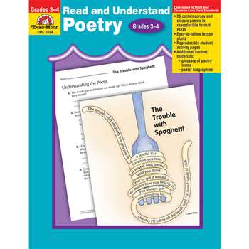 Read & Understand Poetry Gr 3-4 By Evan-Moor