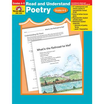 Read & Understand Poetry Gr 4-5 By Evan-Moor