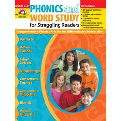 Phonics & Word Study For Struggling Readers By Evan-Moor