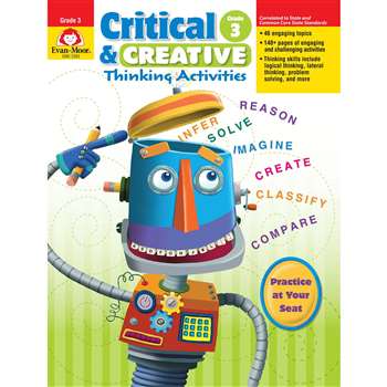 Critical And Creative Thinking Activities Gr 3 By Evan-Moor