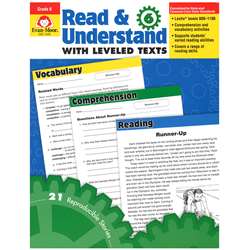 Read And Understand With Leveled Texts Gr 6+ By Evan-Moor