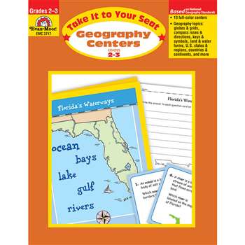 Geography Centers Grades 2-3 By Evan-Moor