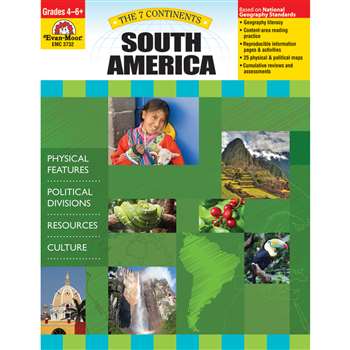 7 Continents South America By Evan-Moor