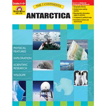 7 Continents Antarctica And The Arctic Regions By Evan-Moor