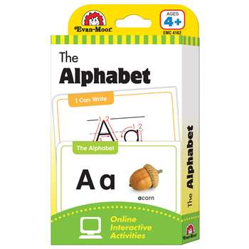 Flashcard Set The Alphabet By Evan-Moor