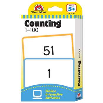 Flashcard Set Counting 1-100 By Evan-Moor