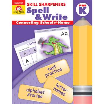 Spell & Write Pre Kindergarten By Evan-Moor