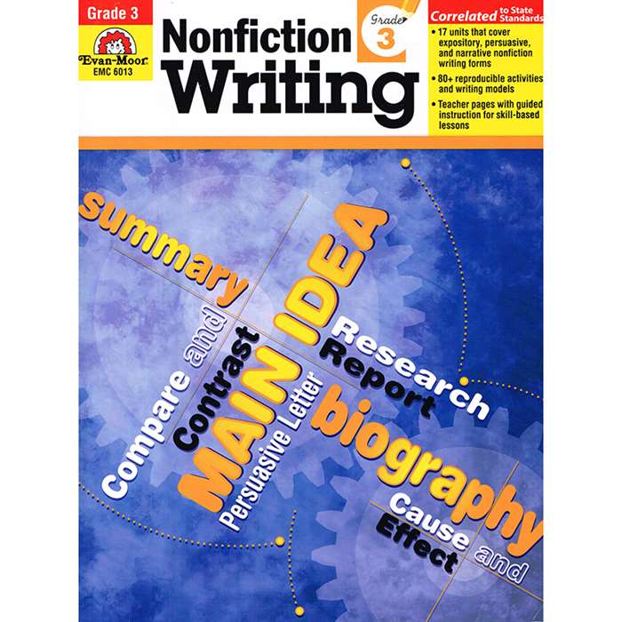 How To Write Nonfiction Gr 3 By Evan-Moor