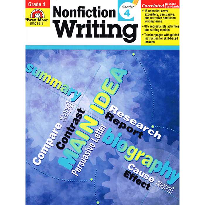 How To Write Nonfiction Gr 4 By Evan-Moor