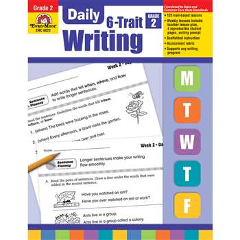 Daily 6 Trait Writing Gr 2 By Evan-Moor