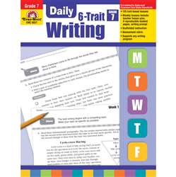 Daily 6 Trait Writing Gr 7 By Evan-Moor