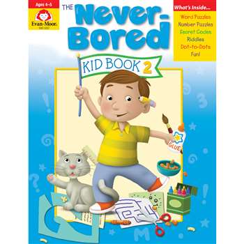 Neverbored Kid Book 2 Ages 4-5, EMC6307