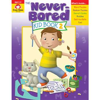 Neverbored Kid Book 2 Ages 5-6, EMC6308