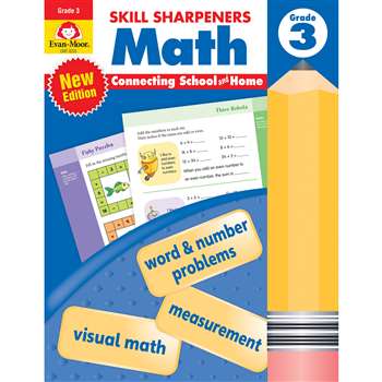 Skill Sharpeners Math Grade 3, EMC8253