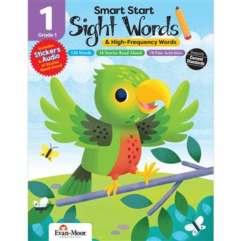 Smart Start Sight Words Grade 1 & High-Frequency W, EMC9289