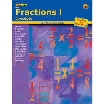 Fractions 1 Concepts By Edupress