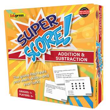 Super Score Game Add Sub Gr 1-2, EP-2080