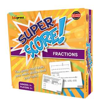 Super Score Game Fractions Gr 3, EP-2083