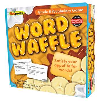 Word Waffle Game Gr 5, EP-2096