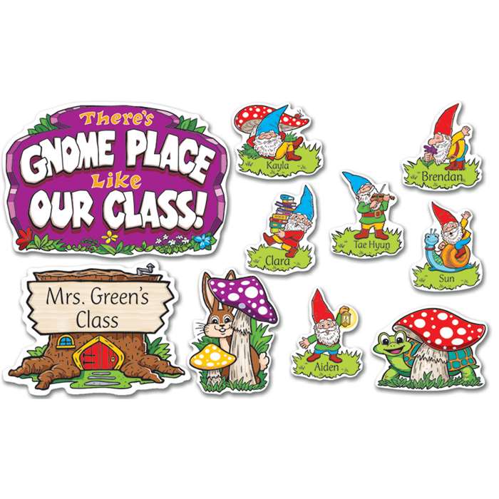 Shop Theres Gnome Place Like Our Class Bulletin Board - Ep-2199 By Edupress