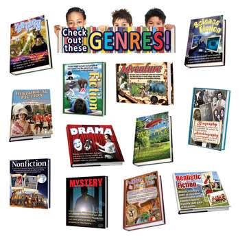 Exploring Genres Bulletin Board Set By Edupress