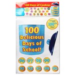 100 Days Of Cookies Bulletin Board Set By Edupress