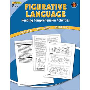 Figurative Language Comprehension Bk Blue Level By Edupress