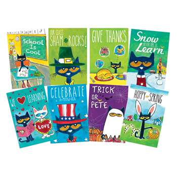 Pete The Cat Holiday And Seasonal Poster Set, EP-238