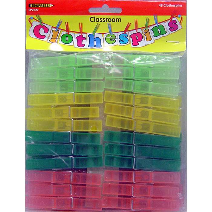 Shop Classroom Clothesline Extra Clothes Pins - Ep-2627 By Edupress