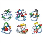 Snowmen My Face Accents By Edupress