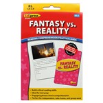 Fantasy Vs Reality Reading Comprehension Cards Yellow Level By Edupress