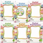 Happy Birthday Cupcakes Frames Accents By Edupress