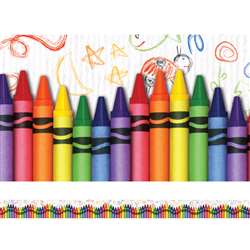 Crayons Layered Border By Edupress