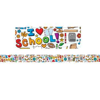 Shop School Doodles Spotlight Border - Ep-3292 By Edupress